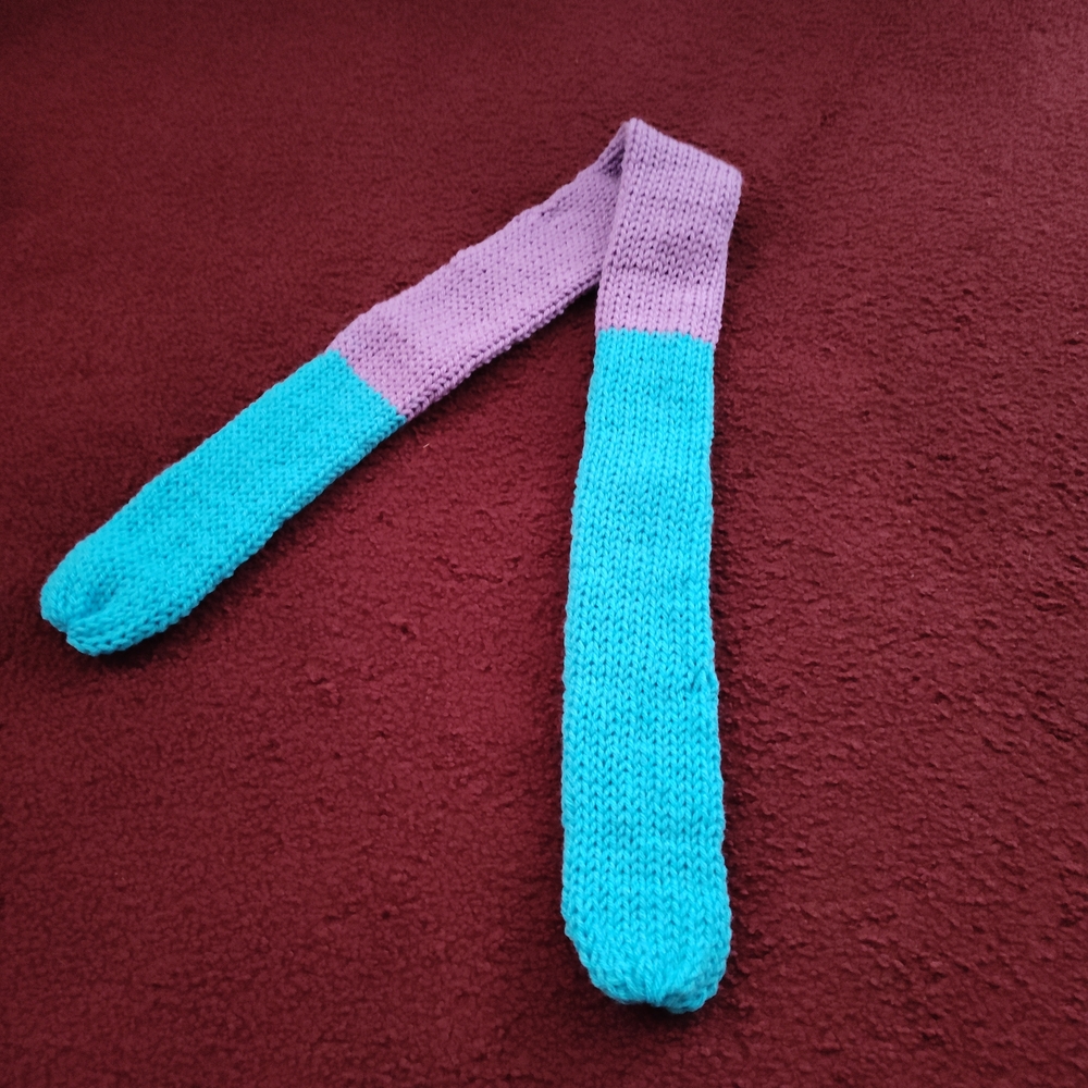 Colorful Knit Scarf